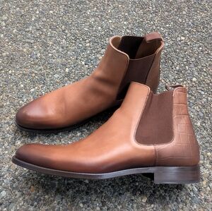 TAFT Honey Brown Hiro Chelsea Boot